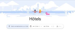 Google hotel finder